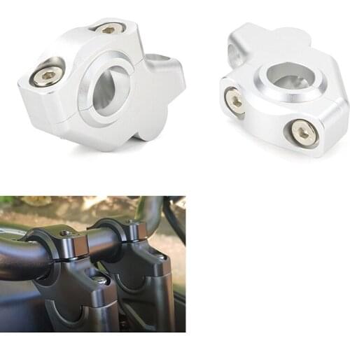 Fit For Suzuki DR125 DR200 DR250 DR350 DR600 DR650R DR750 DR800 Handle Bar Riser Raised Extend Handlebar Back Moved Riser Offset