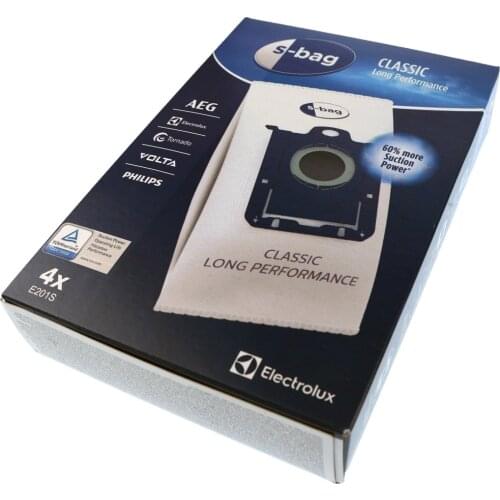 Vacuum Cleaner Dust Bag For Philips S-Bag Classic Long Performance, AEG, Tornado, Volta and Electrolux
