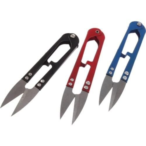 Multicolored Cross-stitch Scissors Multifunctional Small Scissors Scissor Fishing Line