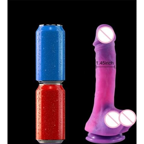 Realistic Penis Huge Dildos for Women Starry Sky Pattern Fake Dick Silicone Females Masturbation Sex Tools Adult Erotic Product