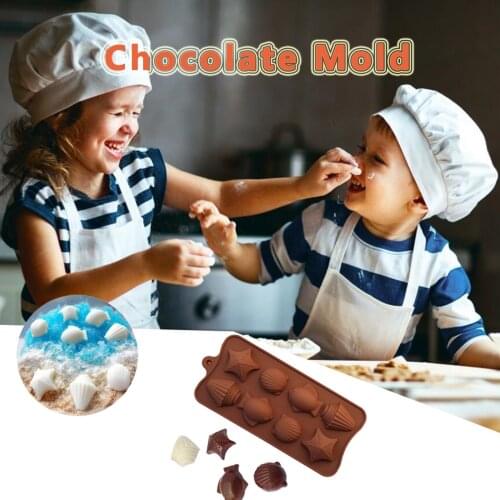 1PC Candy Mold Chocolate Mold Fondant Tools Sugar Craft Tools Silicone Mold Cake#3