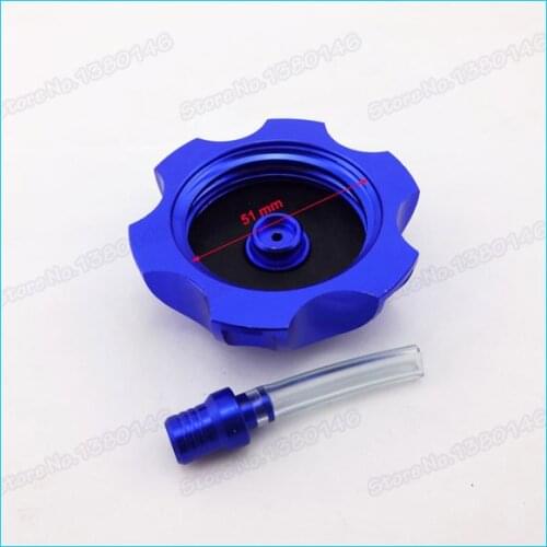 Blue Tank Cap Cover Petrol Gas Fuel For Stomp Coolster SSR 125cc 140cc 150cc Pit Dirt Bikes Atv Quads Motocross