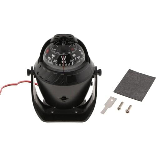 High Precision Navigation Dashboard Direction Ball LED Light Adjustable