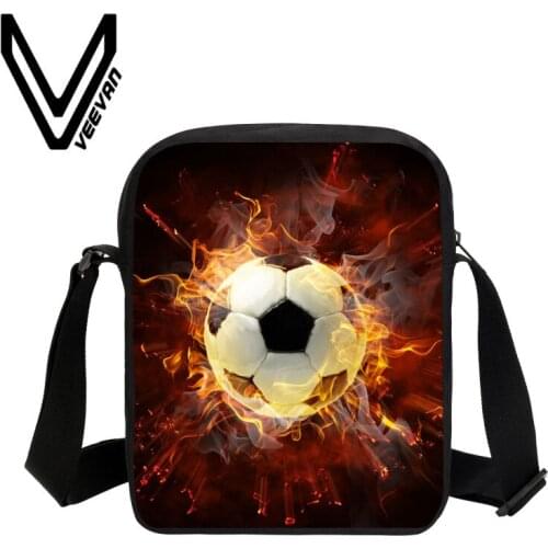VEEVANV New Women Messenger Bags Fashion Bookbag Fire Skull 3D Prints Handbag Children Crossbody Purse Small School Shoulder Bag