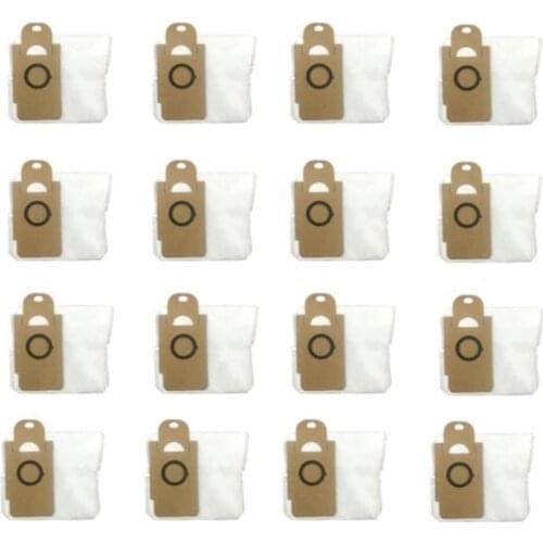 15 Pcs Replacement Vacuum Dust Bags Parts Compatible For Lydsto R1/R1A Vacuum Cleaner Robot Spare Part