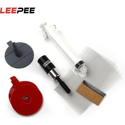 Protective Stickers For Chip Crack Bullseye Glass Repair Kit Car Windscreen Windshield Automobile Car Styling DIY Accessories