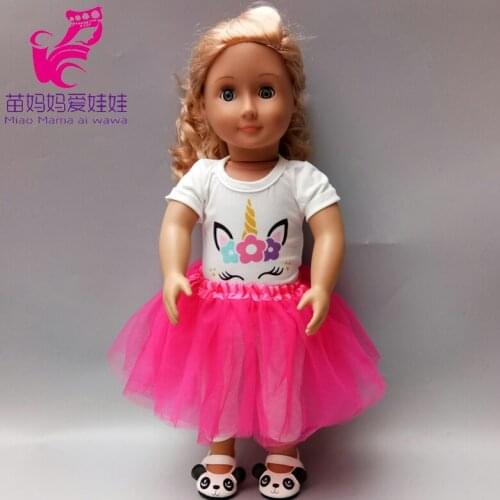 40cm reborn baby Doll clothes pants tutu skirt for 18 inch 45cm american og doll clothes set toys wear children gift