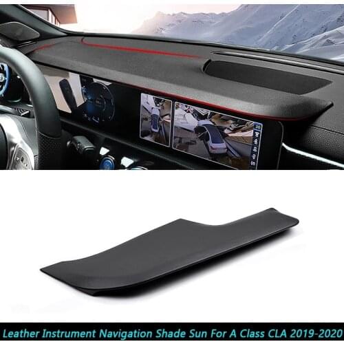 Car Instrument Navigation Display Screen Shade Sun Board for Mercedes Benz A Class W177 CLA C118 2019-2020