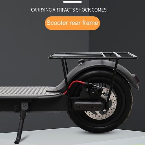 Luggage Carrier Cargo Rear Rack Storage Shelf Saddle for Xiaomi Mijia M365/Pro Electric Scooter Skateboard Carrier Rack Support