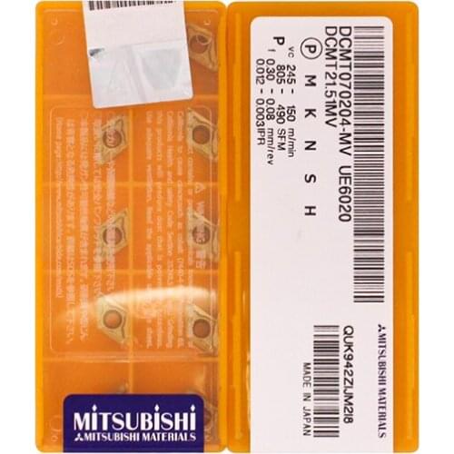 DCMT070204-MV UE6020 100% Original carbide insert with the best quality 10pcs/lot free shipping