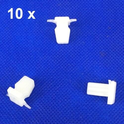 For Land Rover Discovery & Range front bumper clamp plastic eyelet nut DYH500131