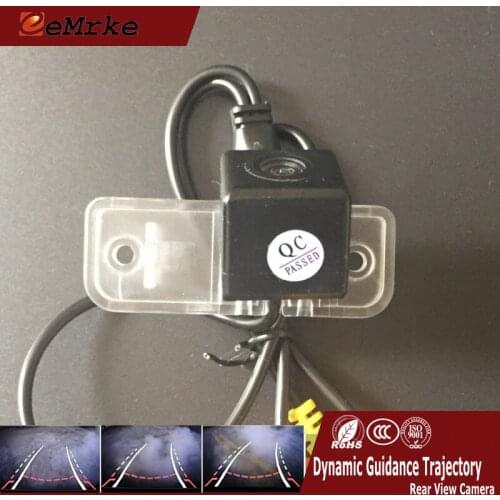 EEMRKE CCD Car Rearview Cameras For Mercedes Benz SLK R171 2004-2011 With Dynamic Guidance Trajectory Tracks Camera