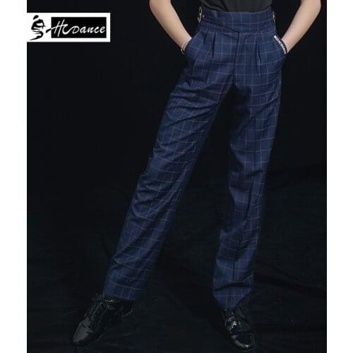 HCdance Mens Ballroom Dance Pants Latin Dance Costumes Pants Pants Pants Dance Modern Pants Pocket Pants MA2174