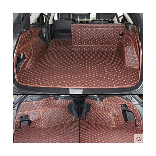 Good! Special trunk mats and floor mats for Subaru Outback 2015 waterproof Easy to clean boot carpets,Free shipping