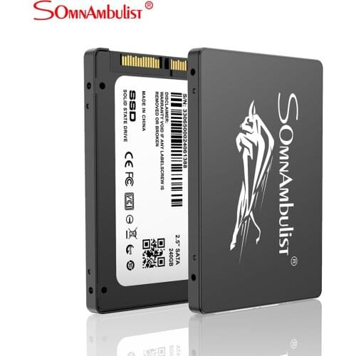 Metal 960g SATA3.0 notebook desktop all-in-one SSD solid state drive 480GB 240GB 2TB 2.5 inch solid state internal hard drive
