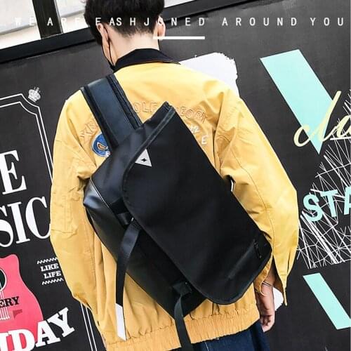 New Men chest bag for male Crossbody bag Shoulder bag Casual racket bag Summer Short Trip pocket student pack chest pack