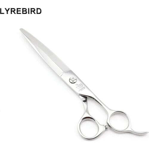 Professional Hair Shears 7 INCH JP440C Sliding Hair Scissors Sword Shape Blade Precise Bearing Screw Lyrebird HIGH CLASS NEW