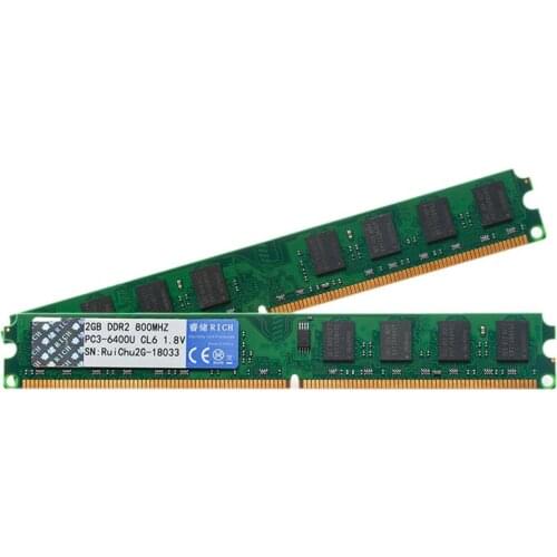 RUICHU DDR2 2G 800mhz 1.8V 240Pin RAM Memory For Desktop