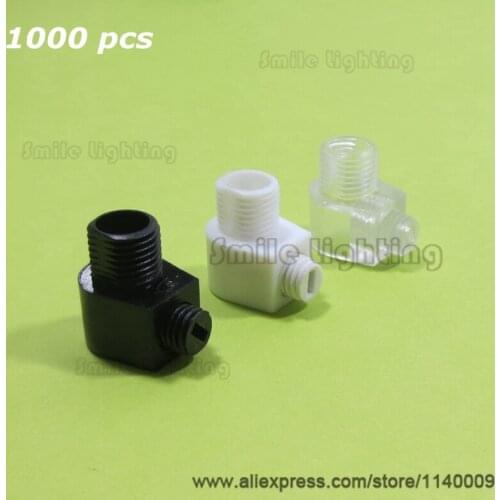 1000pcs/lot Plastic Strain Relief Threaded Cord Grip Cable Grips