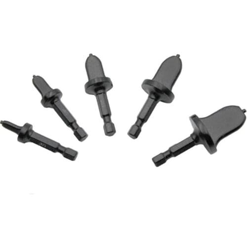 6 Pcs Copper Tube Expander Reamer Electric Tube Expander Flaring Head Air Conditioning Repair Tool Set Manual Tool Combination