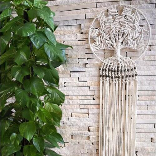 Hand-Woven Dream Catcher Wall Hanging Home Decor Boho Diameter Decoration Ornament Carillon Jardin Furin Biruta Vento Dream Catc