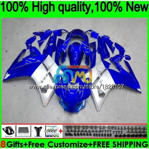 Blue silvery FJR-1300 For YAMAHA FJR1300 A FJR1300A FJR1300 13 14 15 16 130BS.1 FJR-1300A FJR 1300 2013 2014 2015 2016 Fairing