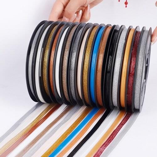 Tile Gap Tape Waterproof Mildew-proof Seam Decorative Stickers Room Floor Baseboard Wall Ceiling Skirting Line
