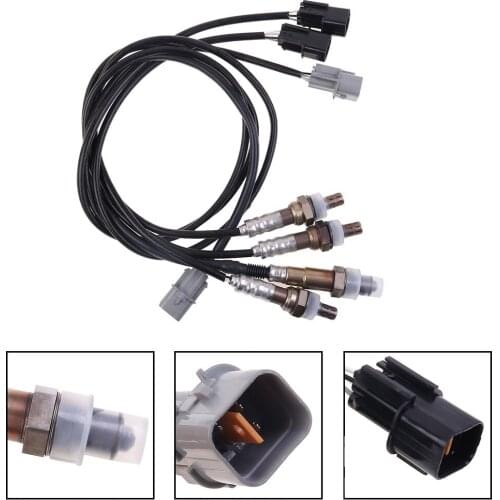 Wupp 4x Sensor 1 Sensor 2 Bank 1&2 O2 Oxygen Sensor For Mitsubishi Endeavor V6-3.8 for 234-4633, 13801, SG1225, 234-4657 Jly18