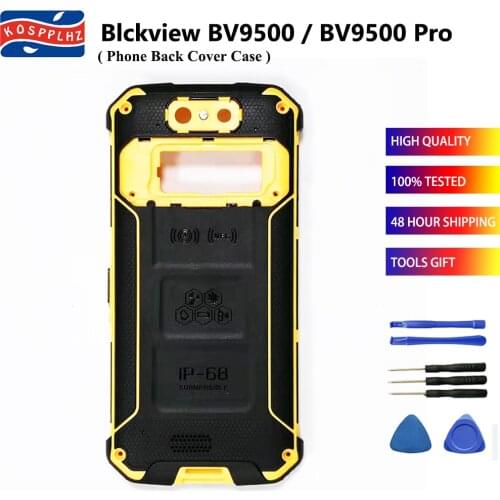 For Blackview BV9500 / BV9500 Pro Back Battery Cover Case BV 9500 BV9500 Plus Original Outer Frame Replacement + Tools