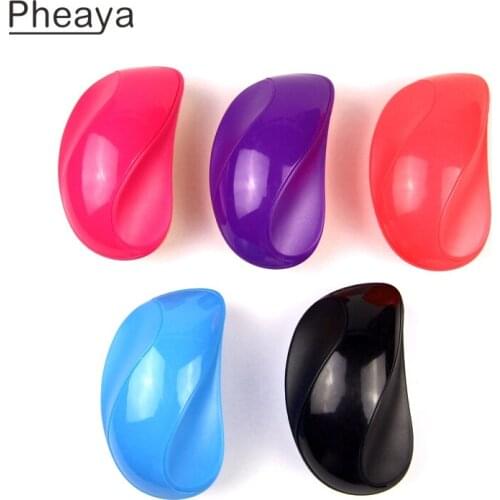 Pheaya Hair Detangler Comb Haircare the Scalp Reduce Hair Loss Anti-Static Barber Massage Hair Brush Hair Accessories