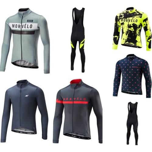 2018 Morvelo ropa ciclismo Spring cycling Jersey long Autumn Road bike Bicycle clothing Full sleeve MTB mallot ciclismo hombre