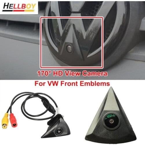 Car Emblems For VW Passat B7 B6 B8 CC Volkswagen Golf 6 7 MK7 Polo 6R 6C 6N Jetta MK6 MK5 Bora Tiguan Car Badge HD View Camera