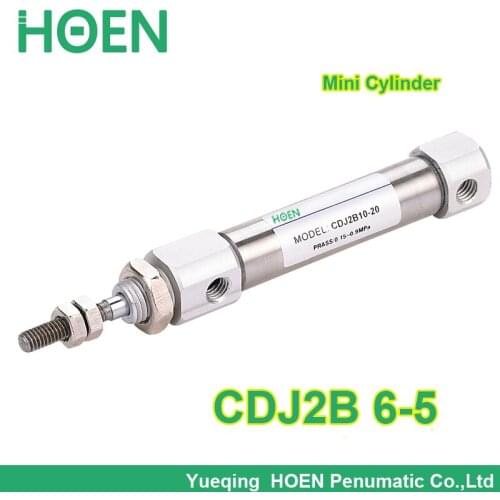CDJ2B6*5 FREE shipping Double Action Pneumatic SMC Type Mini Air Cylinder CDJ2B6-5 Bore 6mm Stroke 5mm cdj2b 6-5 6x5 6*5 mm