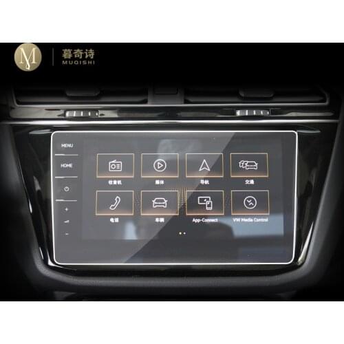 For Volkswagen Tiguan 2020 2021 Car GPS navigation film LCD screen Tempered glass protective film Anti-scratch Film Accessories