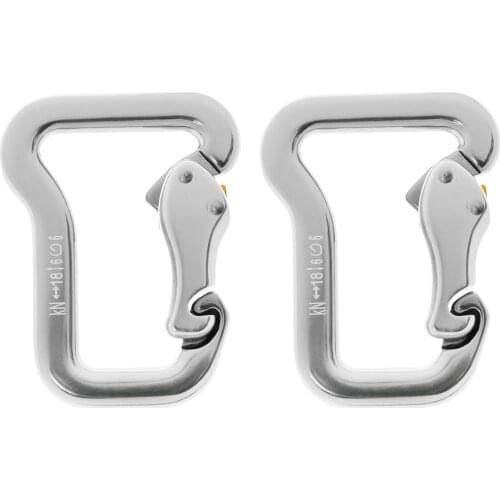 2pc Safety Carabiner Hook Clip Equipment For Paragliding Paraglider Harness Gear