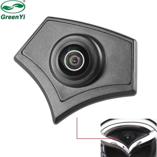 New 170 Degree Fisheye Lens CCD Front View Forward Logo Camera For Mazda 2 3 5 6 CX5 CX7 Android Parking Monitor
