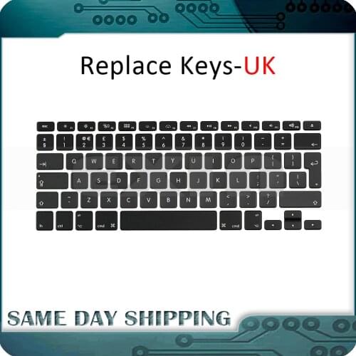 New for Macbook Pro Air Retina Keyboard English EU EURO UK Key Cap Keys Keycaps A1278 A1286 A1425 A1502 A1398 A1370 A1369 A1466