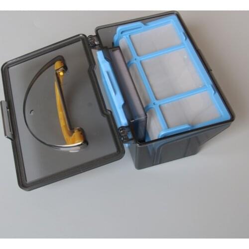 Original Dust Box for ilife v5s V3 v5 ilife v5s pro robot vacuum cleaner Parts with Hepa FilterX1+Efficient Hepa FilterX1