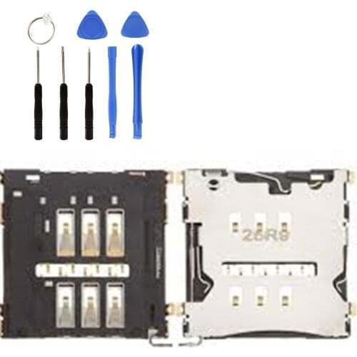 SIM Card Connector sim Socket Holder SIM Card Slot Socket Repair Kit Gift FOR Casper VIA 5