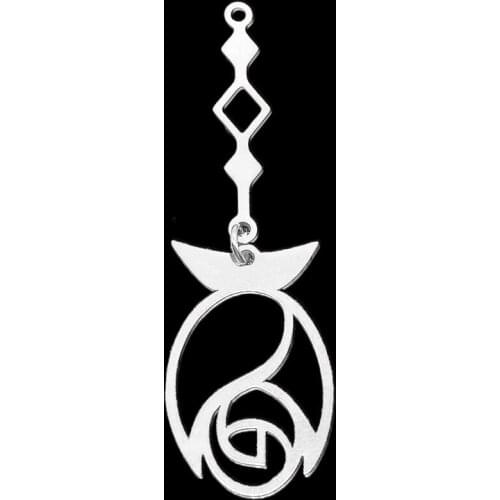 5pcs/lot 100% Stainless Steel Two-section Rose DIY Earring Pendant Charm Wholesale Finding Supplies Factory Prices