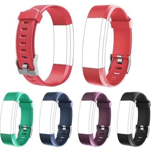 Replacement Silicone Adjustable Wrist Strap Band for ID115Plus Smart Bracelet