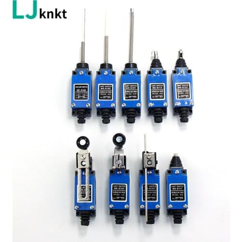 Rotating adjustable roller mini limit switch instant return coil spring lever limiter 250V 5A