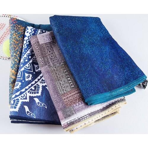 Women Sport Yoga Towel Tie Dye Sport Mat for Gym Home Esterilla Yoga Antideslizante Sweat-Absorbent Yoga Towel