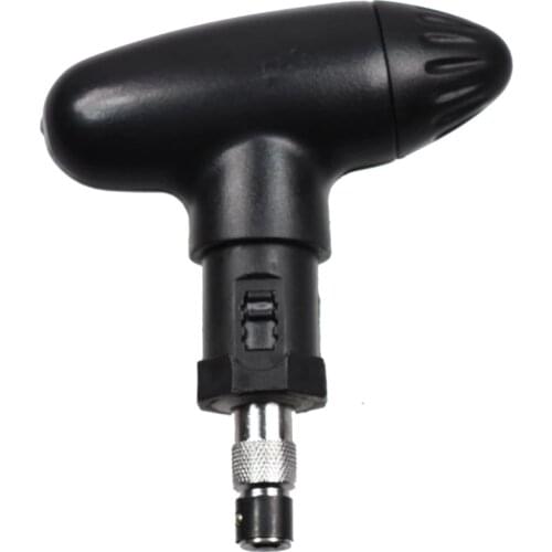 1 Set Golf Spike Ratchet Handle Wrench Tool Bits Golf Remover Ripper Steel Ratcheting Shoe Cleats Practical Club