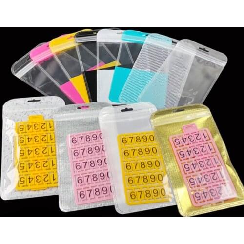 10*18.5cm Flat Zip Lock Packing Bag 30Pcs Waterproof Storage Bags Grocery Craft Gift Pouches Resealable Ziplock Plastic Package