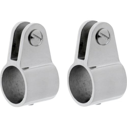 2pcs Jaw Slide 22mm 7/8" Bimini Canopy Hardware / Fittings- Marine Stainless Steel