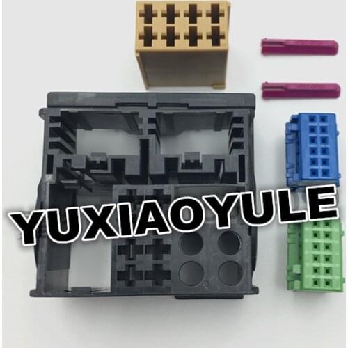 40 Pin/Way Automobile Navigation Host Multimedia Radio Plug Connector With Terminal For VW Audi 3B7 035 444A/8X0 035 447