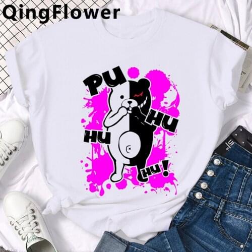 Anime Ouma Kokichi Danganronpa V3 Mikan Tsumiki tshirt t shirt male casual ulzzang aesthetic clothes harajuku graphic tees women