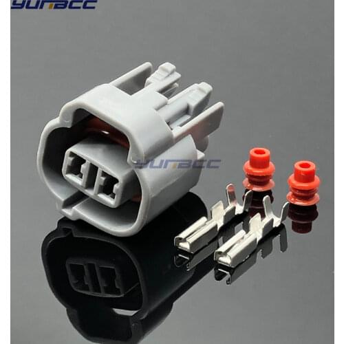 5 Sets 2 pin PDC Parking Distance Control Auto Plug Fog Light Connector Clearance Lamp Socket For Toyota RAV4 Baojun 6189-0031