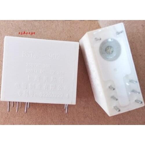 BST-902 DC12-24V 10A 250VAC Two-on, Two-off, Eight-legged